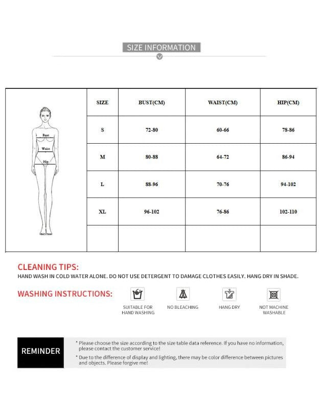 Women's Polka Dot Swimsuit Three-piece Suit