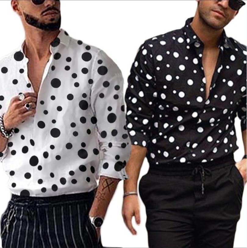 Polka Dot Long Sleeve Shirt