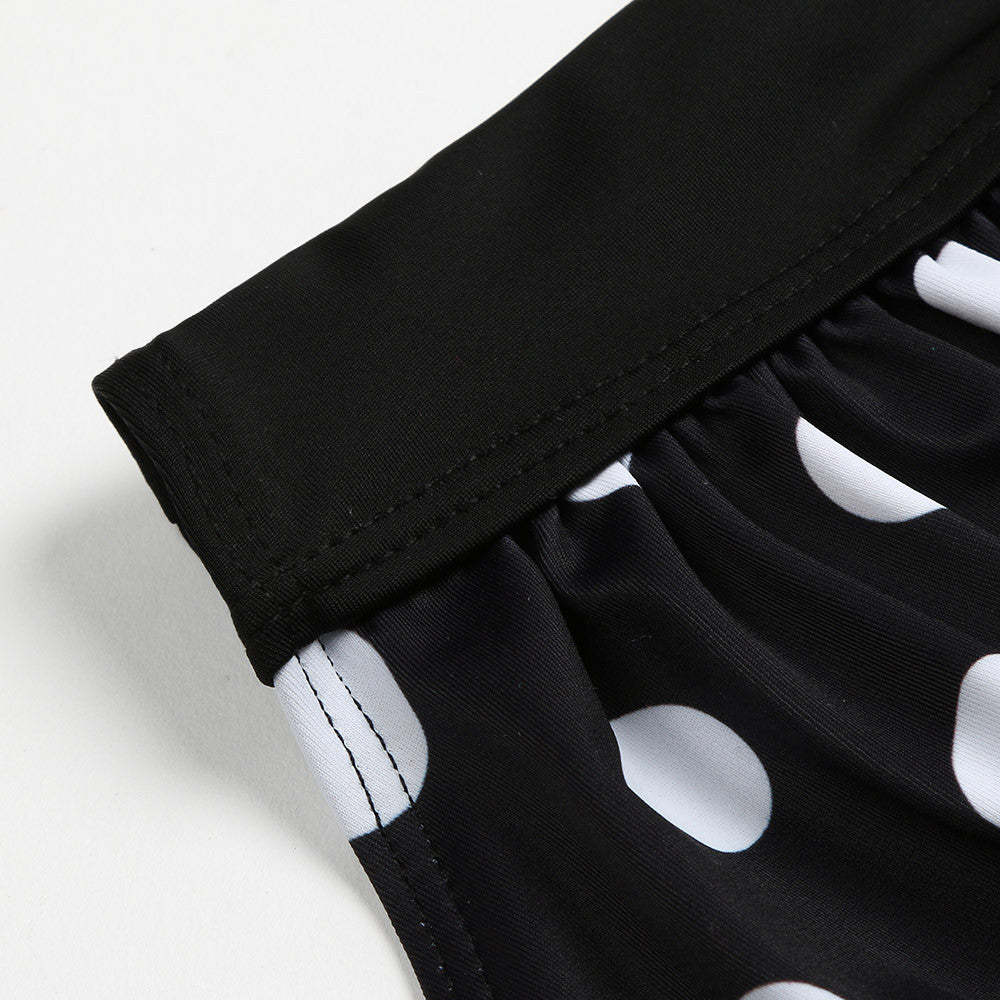 Polka Dot One-Piece Swimsuit