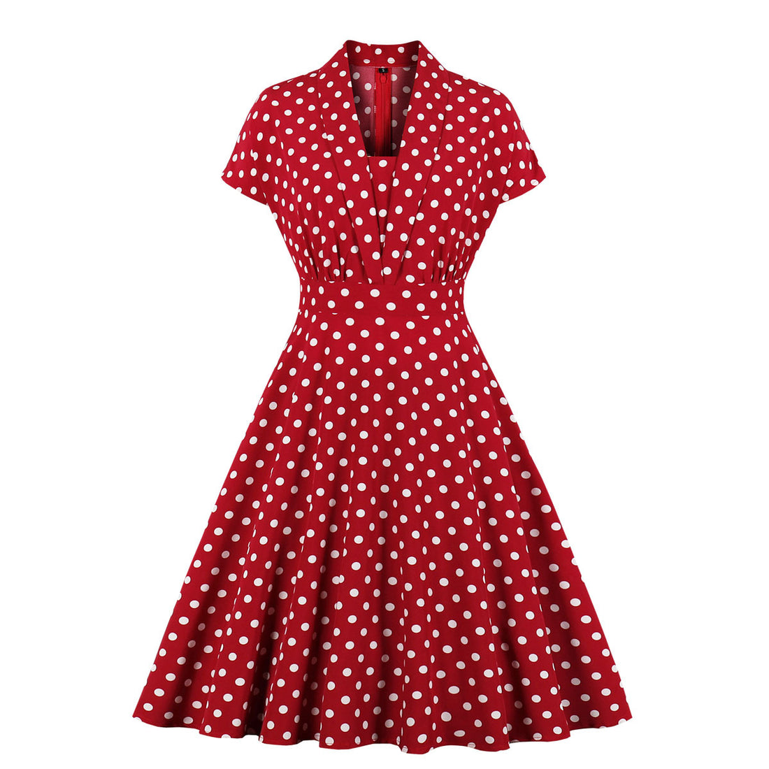 Fashionable Polka Dot Autumn Dress for Women