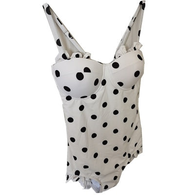 Polka dot swimsuit