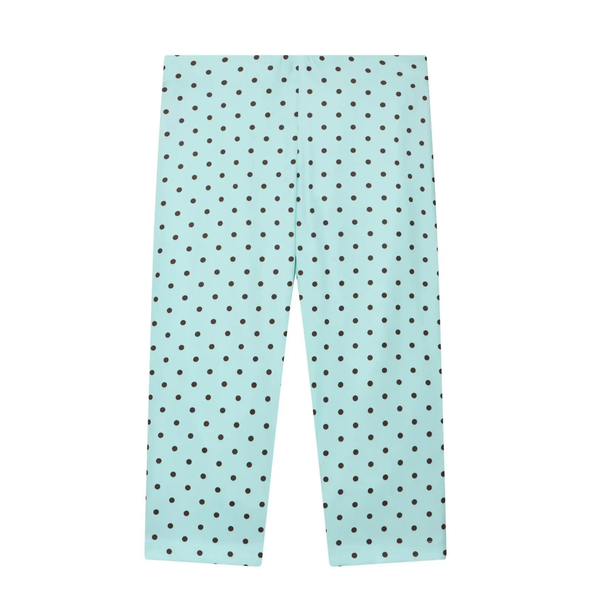 Elegant Polka Dot Two Piece Pant Sets Women Summer Long Sleeve Button Jacke