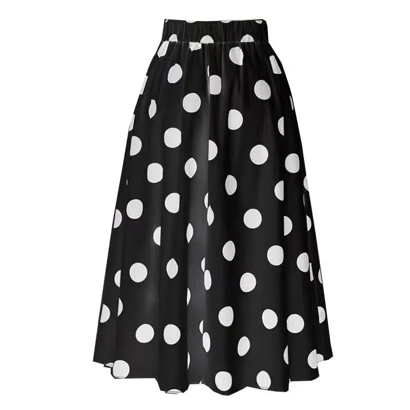 Southeast Asia One-Piece Retro Polka Dot Swimwear cover