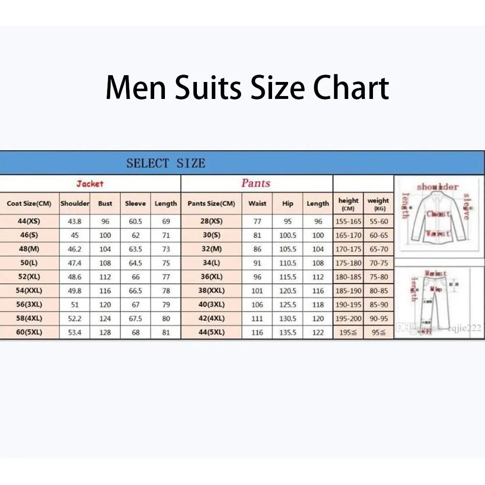 Stylish Men's Suits Polka Dots Double Breasted Peak Lapel Blazer High Quality Slim Fit Prom Party Wedding 2 Piece Jacket Pants