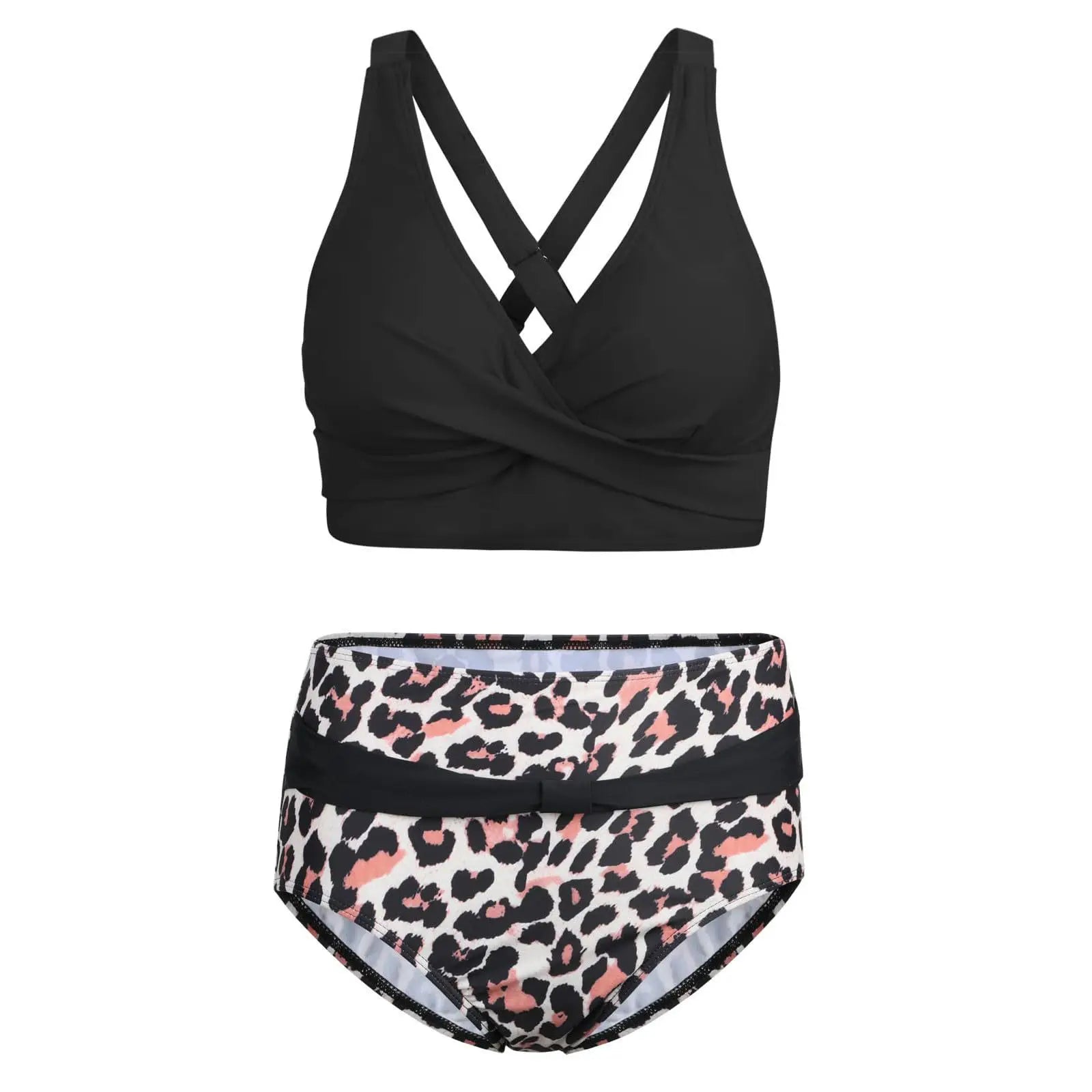 Sexy Polka Dot High Waist Bikini Push Up Swimsuit Female