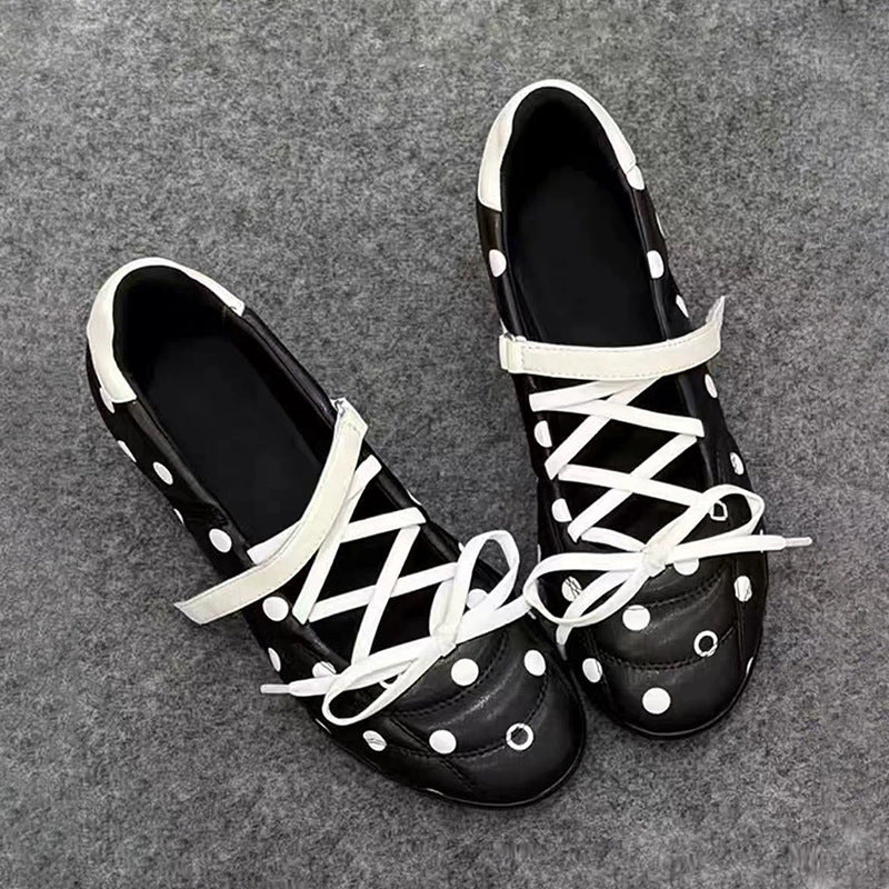 Rare Stylish Polka-dot High Heels For Women
